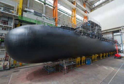 12 juillet 2022 lancement du sous marin Suffren AGASM 